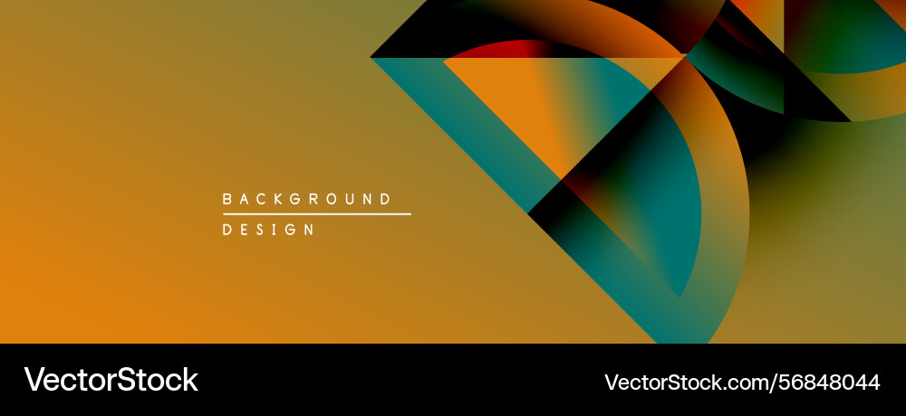 Abstract geometric shapes overlap creating Abstract geometric shapes overlap creating vector image