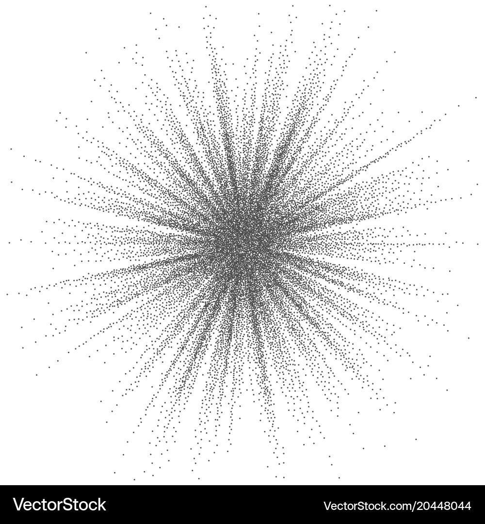 Dynamic Particle Burst Background vector image