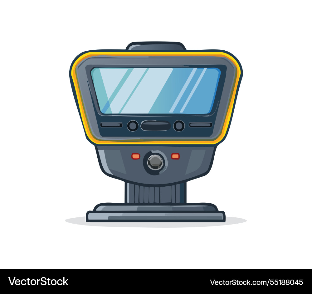 A ai lidar sensor simple A ai lidar sensor simple Vector Image