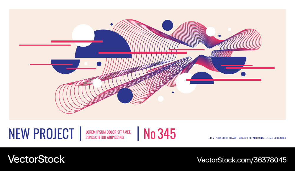 Abstract Geometric Background vector image