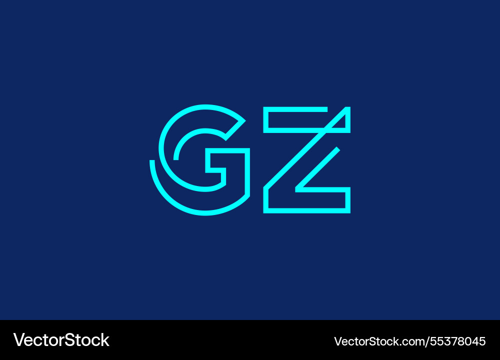Blue abstract typography design with stylized Blue abstract typography design with stylized Vector Image