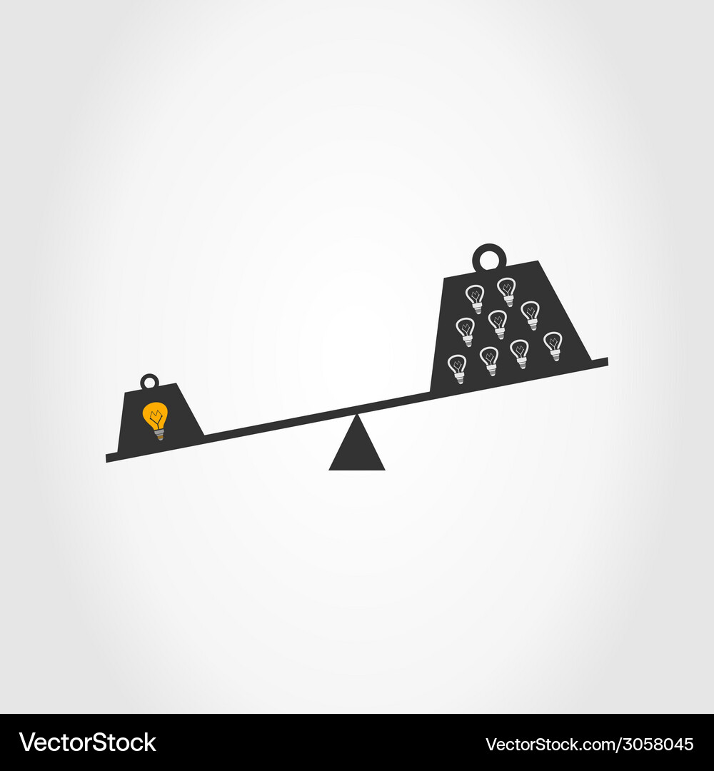 Bulb scales Vector Image