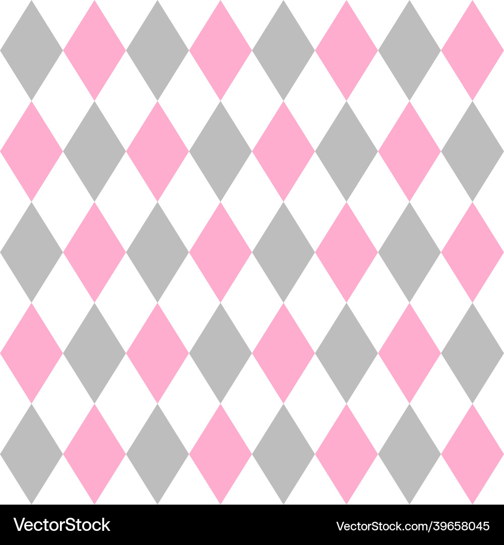 Classic Argyle Pattern Background vector image