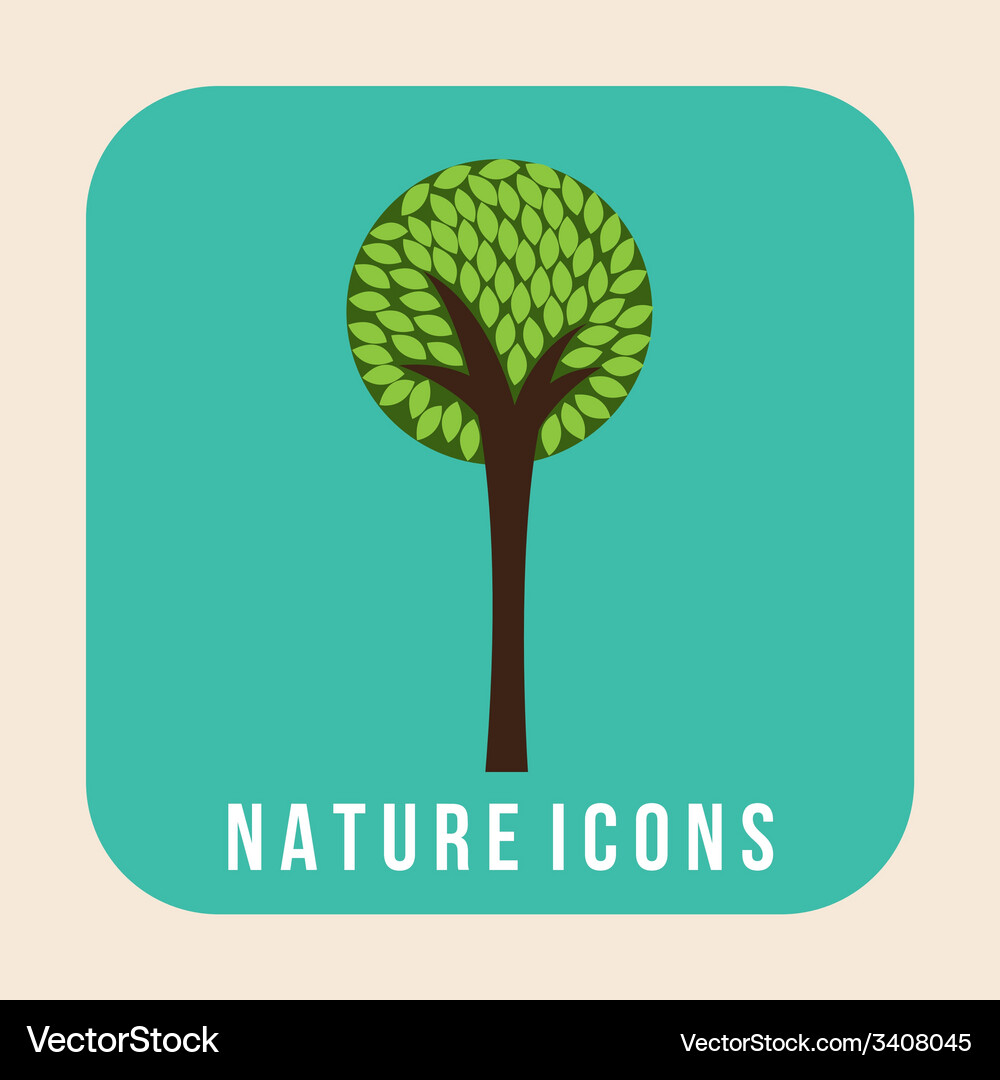 Nature design Vector Image