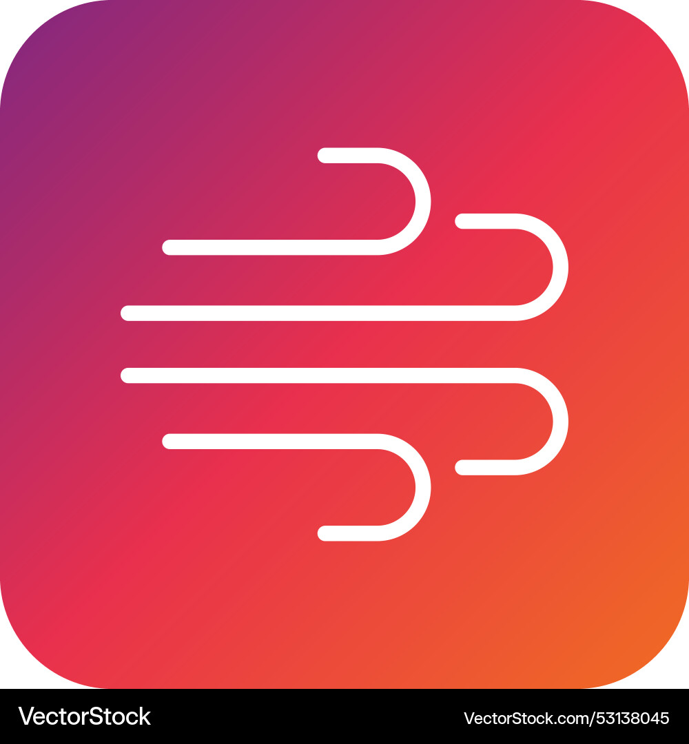 Wind icon design Vector Image