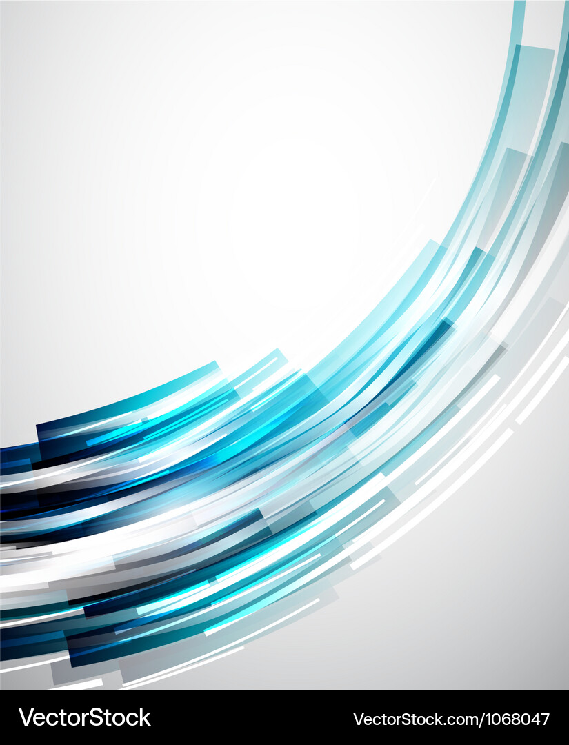 Abstract Flowing Lines Background Vector Image