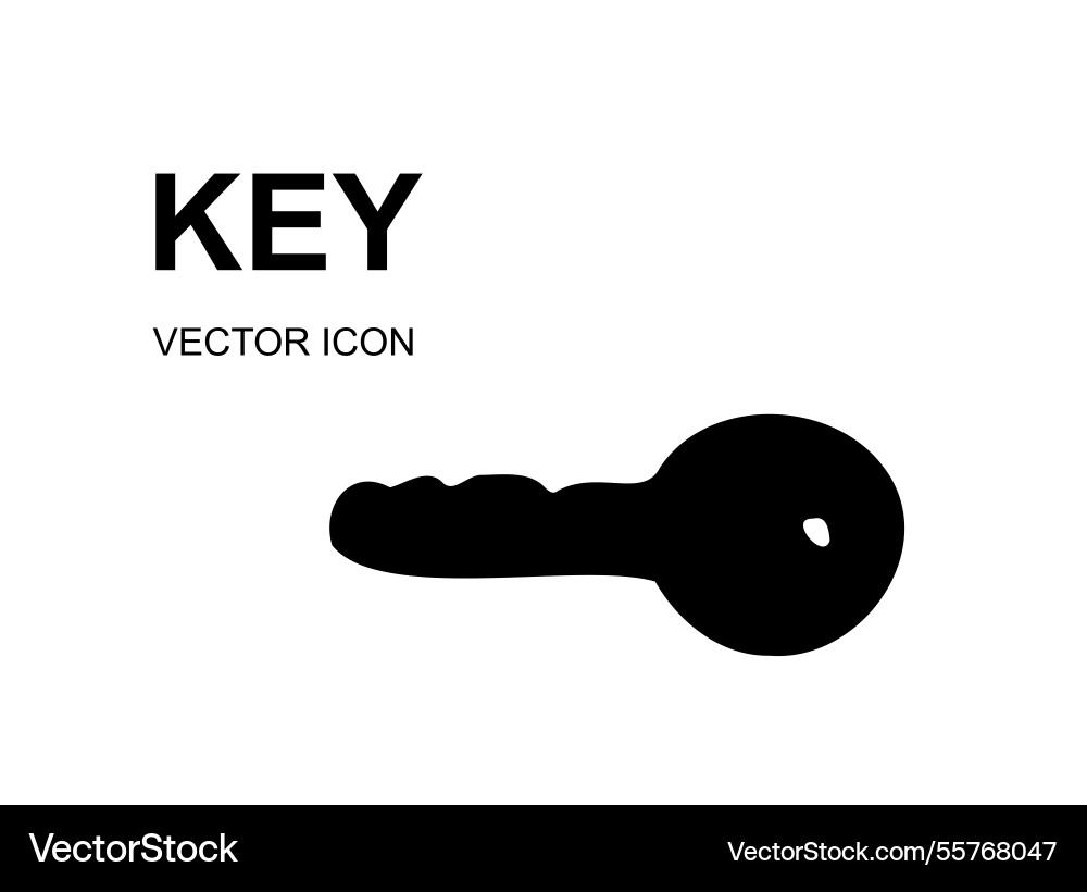 Handmade key icon keyword symbol doodle password Handmade key icon keyword symbol doodle password vector image