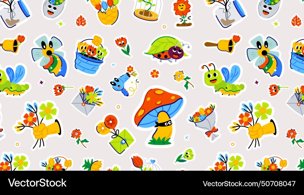 Hello spring Royalty Free Vector Image - VectorStock