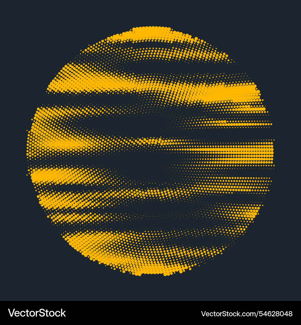 Halftone background abstract of round particles Halftone background abstract of round particles vector image