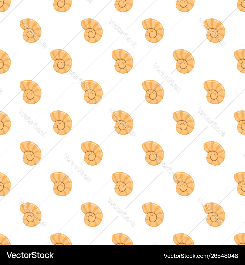Reef shell pattern seamless vector image