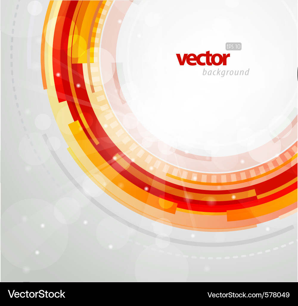 Modern Circle Background vector image