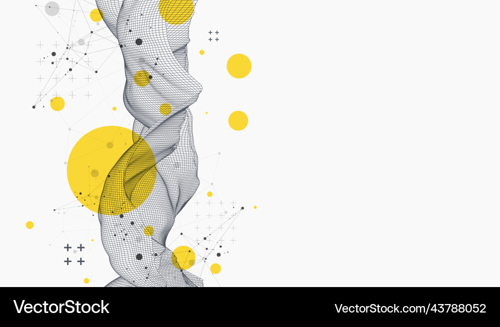 Abstract Technology Network Vector Image