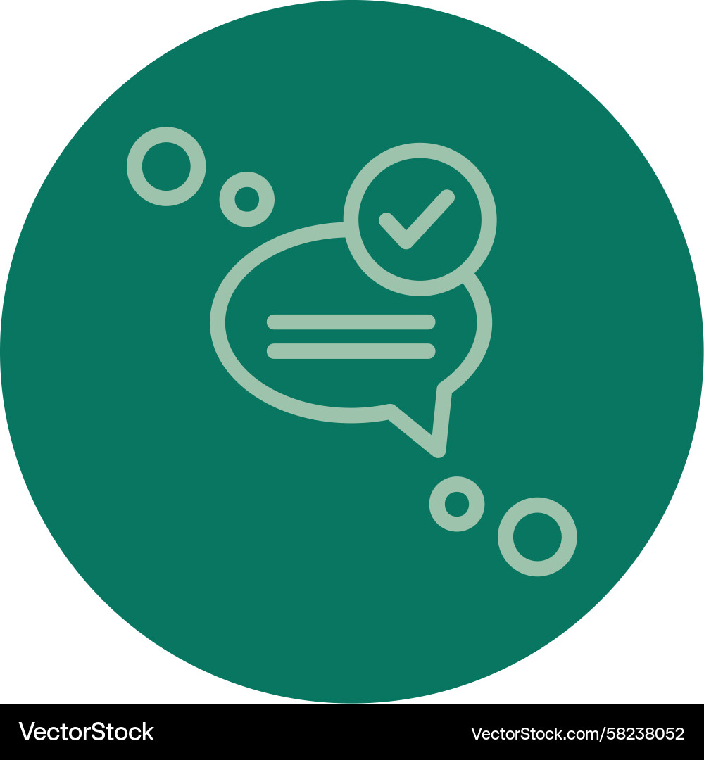 Outgoing Message Line Icon Vector Image