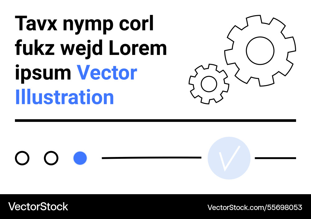Modern minimalistic design with abstract Vector Image