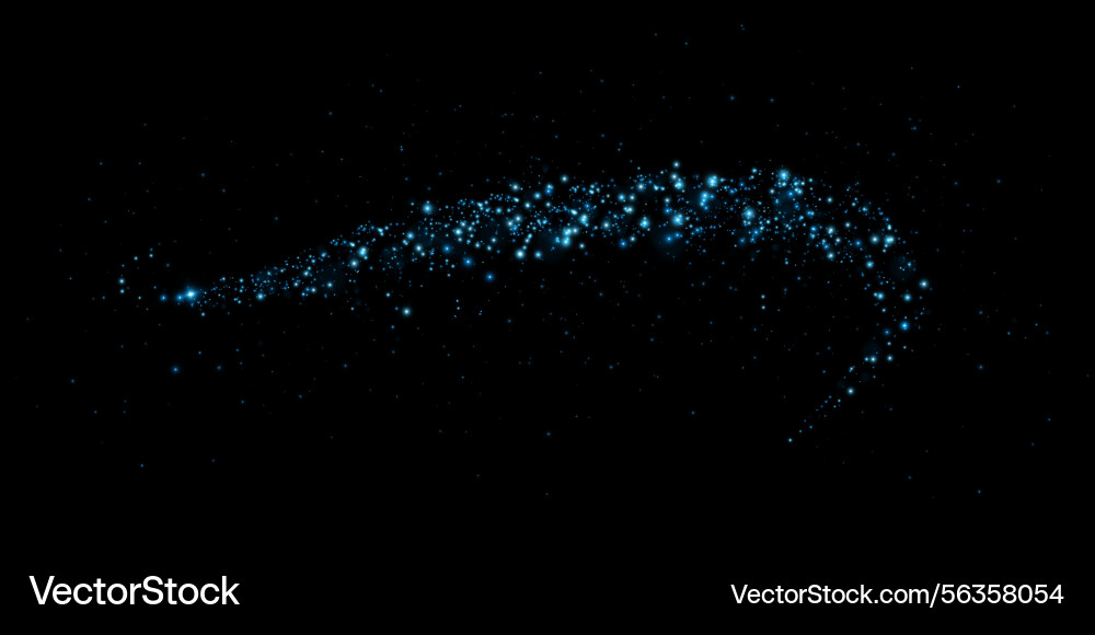 Captivating glowing abstract patterns set against Vector Image
