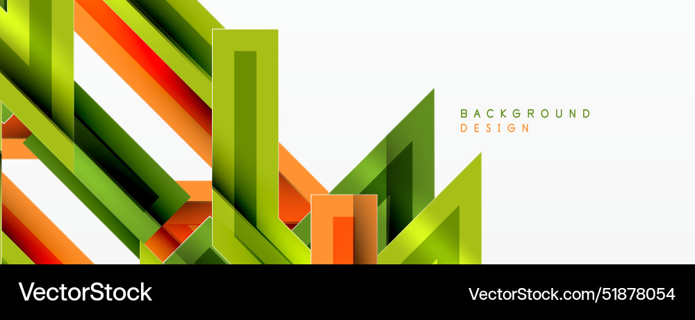Line zig zag dynamic geometric abstract background vector image