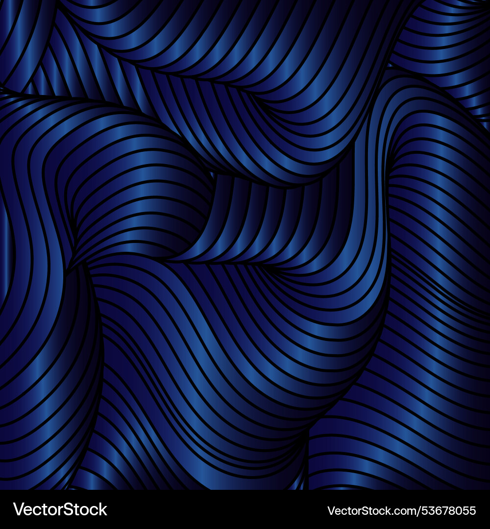 Gradient pattern of wavy lines colorful Gradient pattern of wavy lines colorful vector image