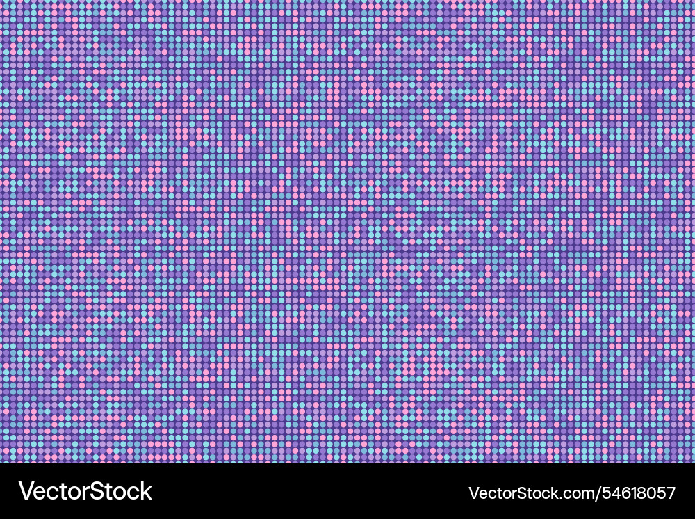 Mosaic point circles multicolored dots background vector image