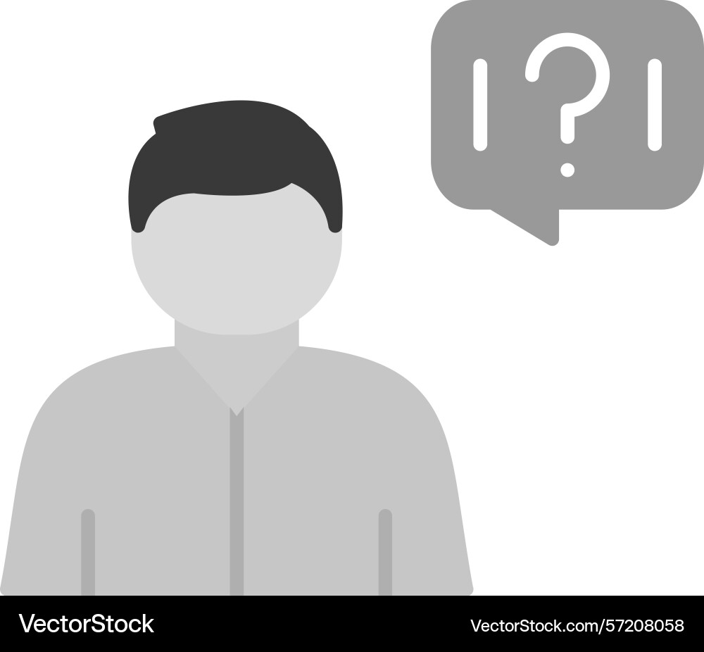 Questions icon Vector Image