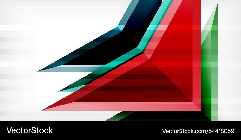 Abstract background color triangles and arrows Abstract background color triangles and arrows vector image