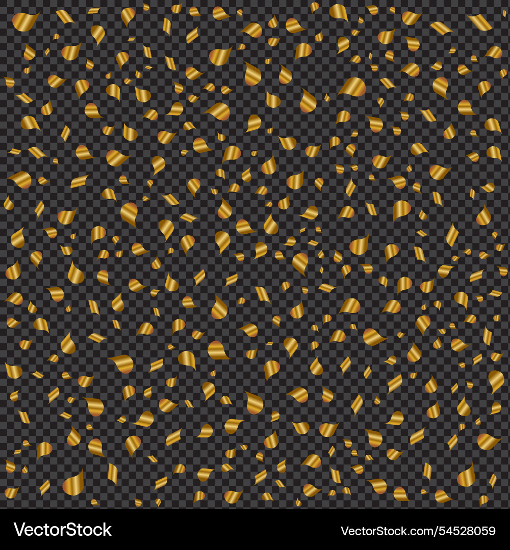Gold color particle design Vector Image