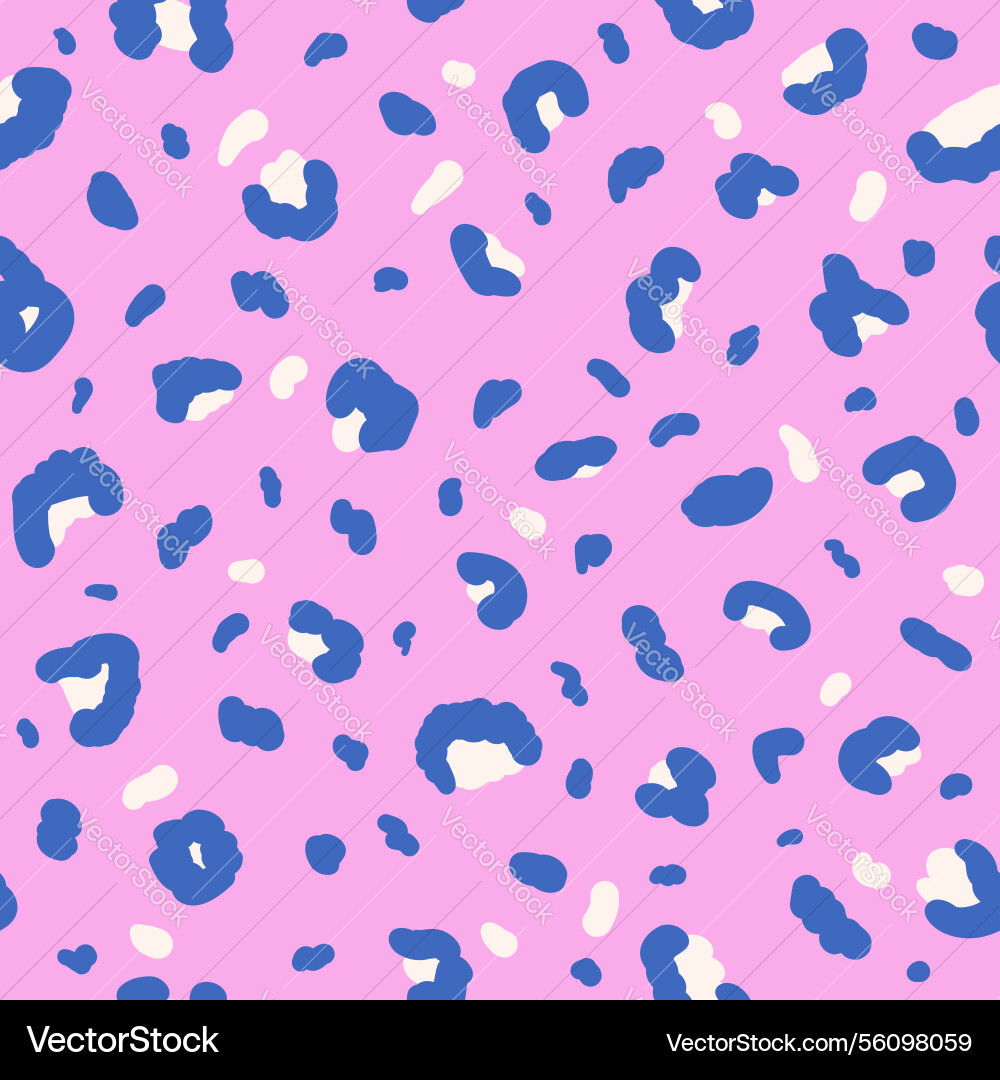 Leopard abstract monochrome seamless pattern Leopard abstract monochrome seamless pattern vector image