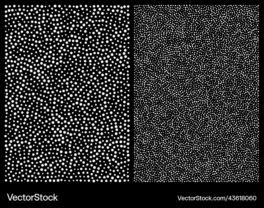 White random halftone dots pattern backgrounds Vector Image