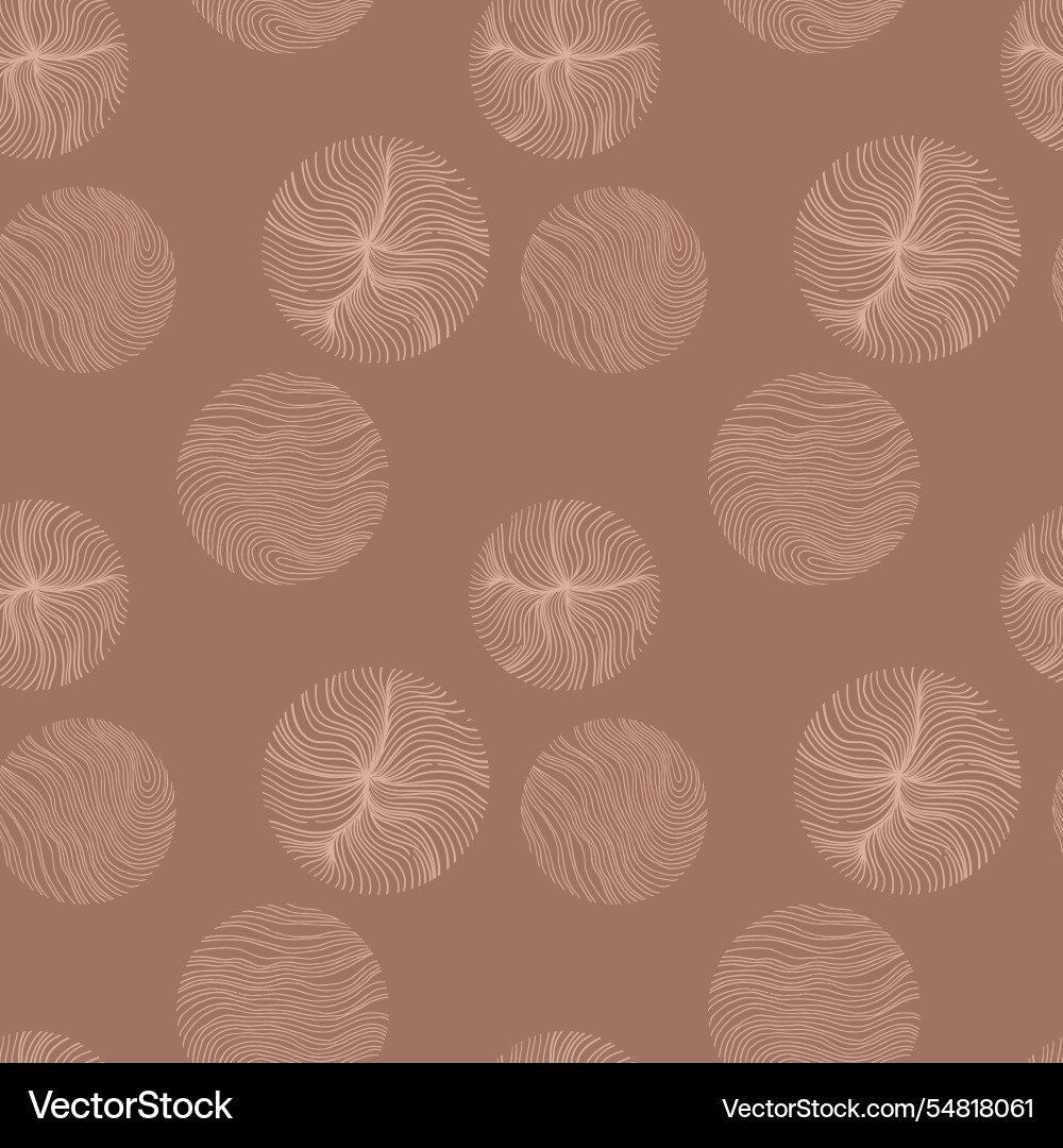 Abstract seamless pattern with hand drawn circles Abstract seamless pattern with hand drawn circles vector image