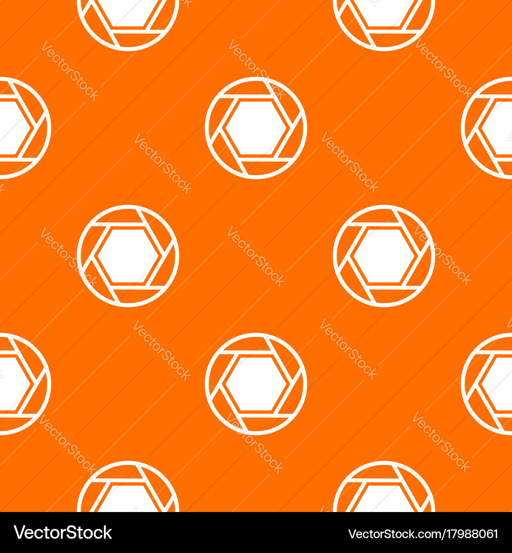 Close objective pattern seamless Vector Image