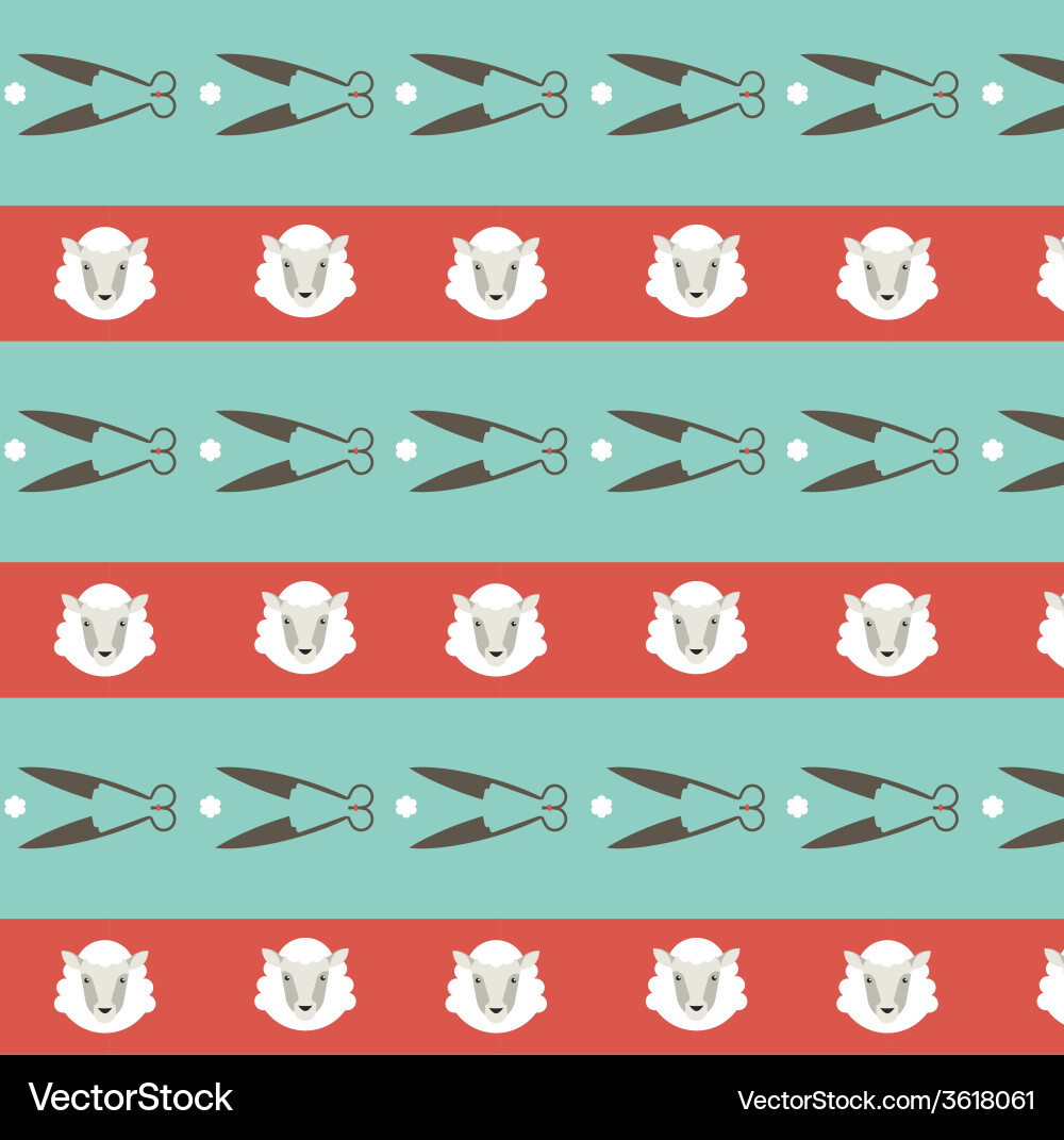 Seamless pattern ship background Vector Image