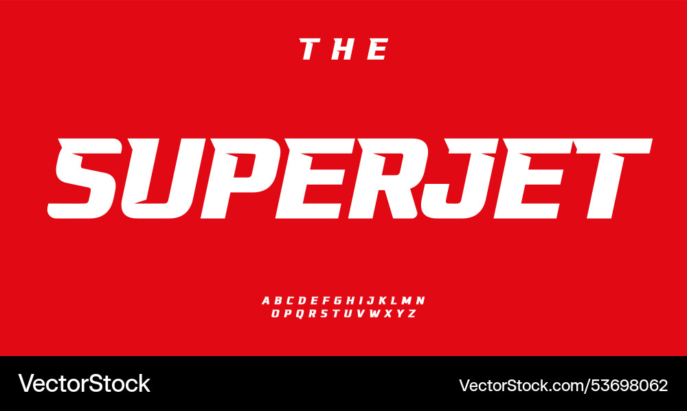 Sharp Geometric Schrift - Bolzen & Winkel Vektorbild