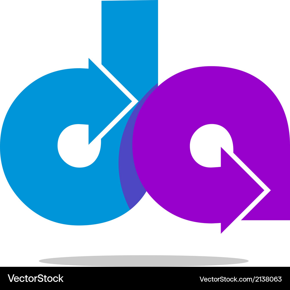 Abstract Loop Logo Vector Image