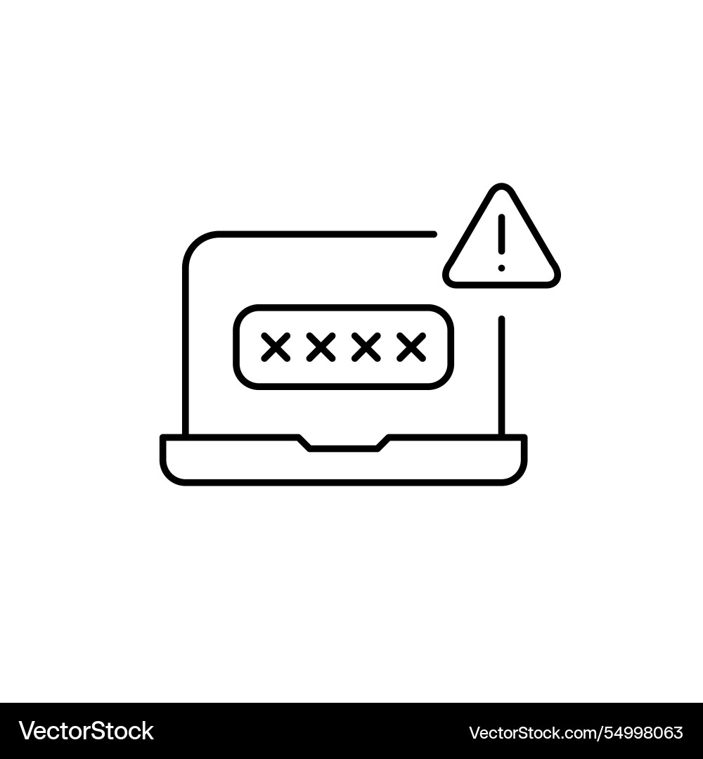 Password in input box covered by asterisks Password in input box covered by asterisks vector image