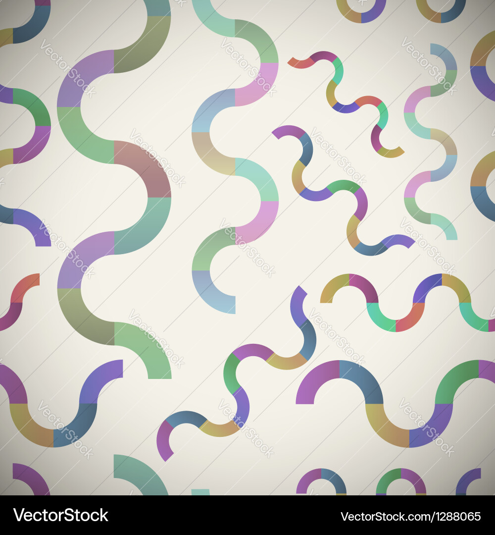 Retro seamless pattern vector image