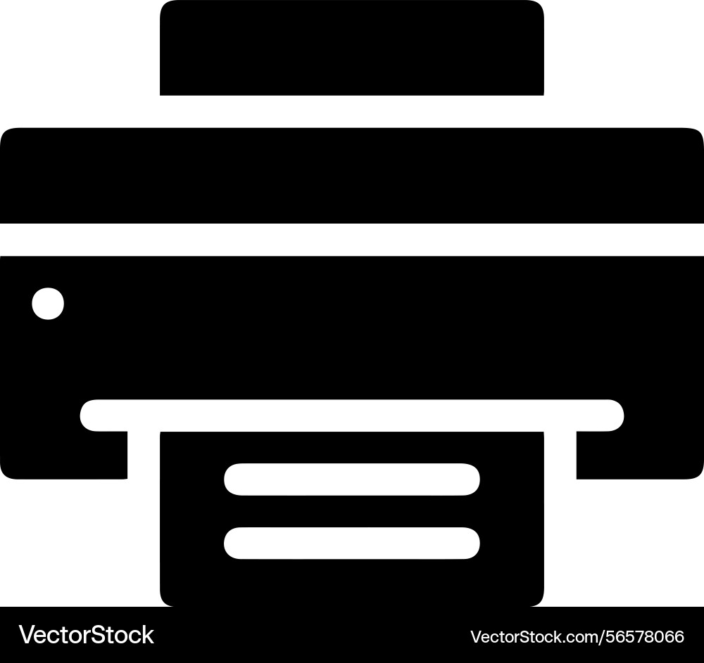 Computer printer icon symbol image Computer printer icon symbol image vector image