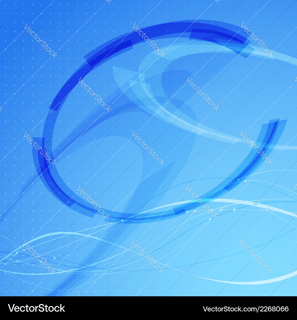 Modernistic bright circle element background Vector Image