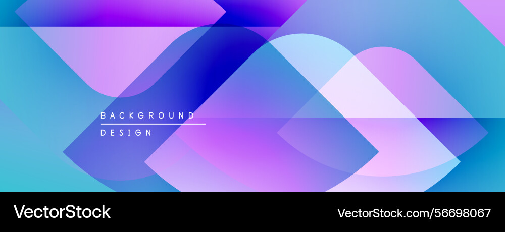 Abstract geometric shapes overlap gradient Abstract geometric shapes overlap gradient vector image