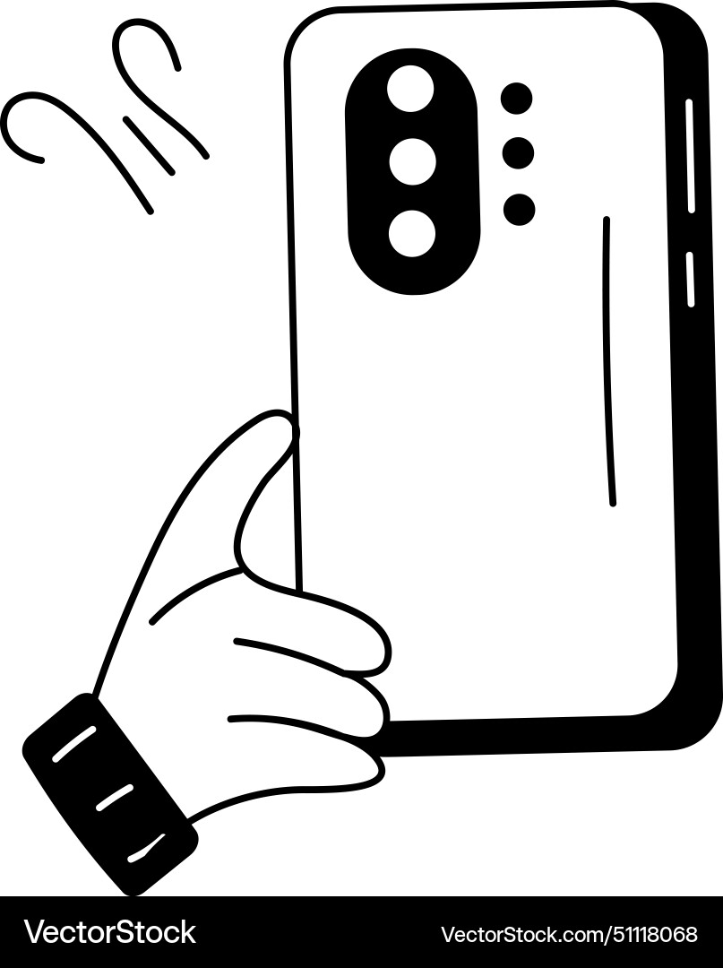 Handheld device Vector Image