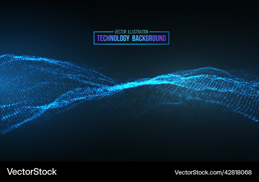 Technology background in abstract style Technology background in abstract style vector image