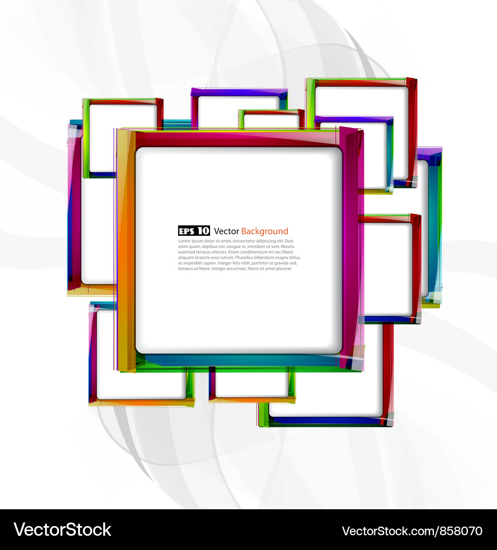Abstract colorful background Vector Image