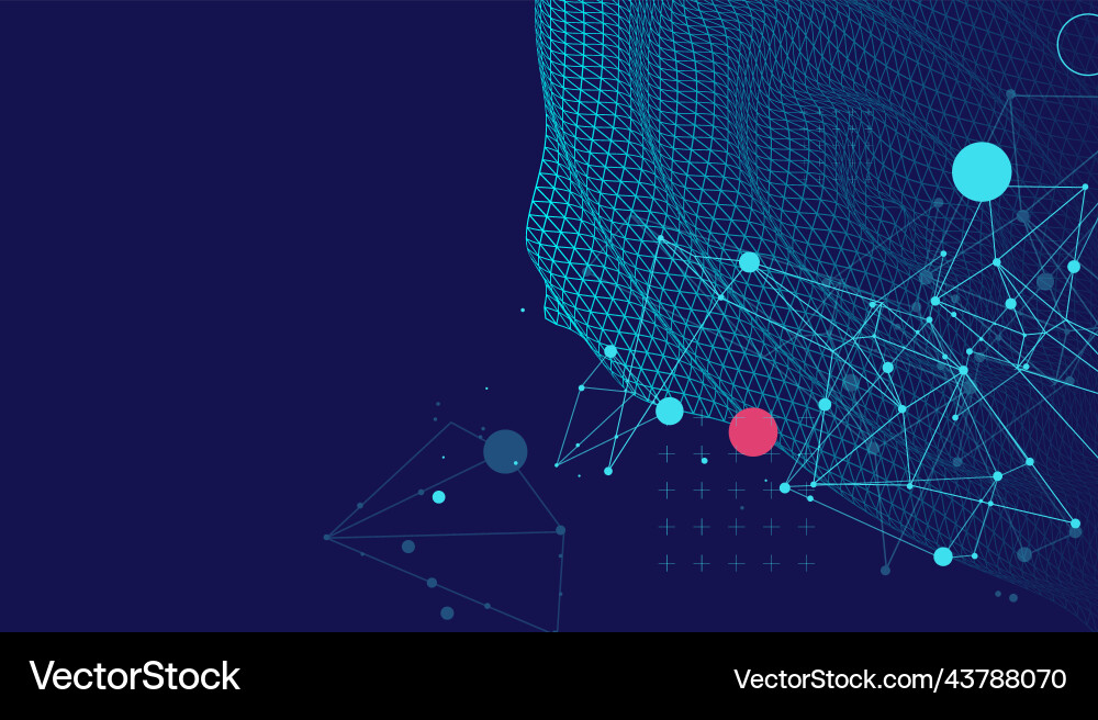 Abstract wave is made in a frame style Abstract wave is made in a frame style vector image