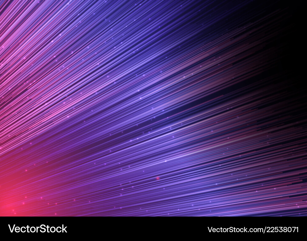 Abstract background with motion lines vector image