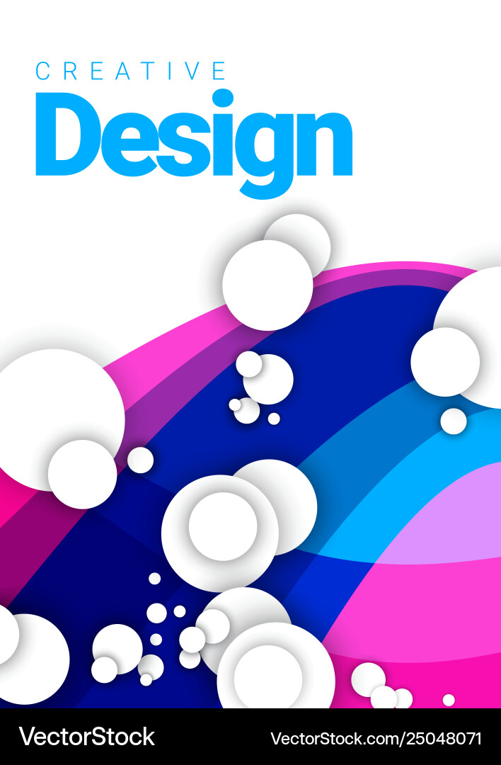 Dynamic Abstract Background vector image