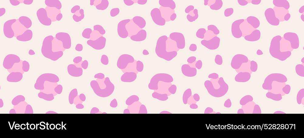 Leopard skin pattern Leopard skin pattern vector image