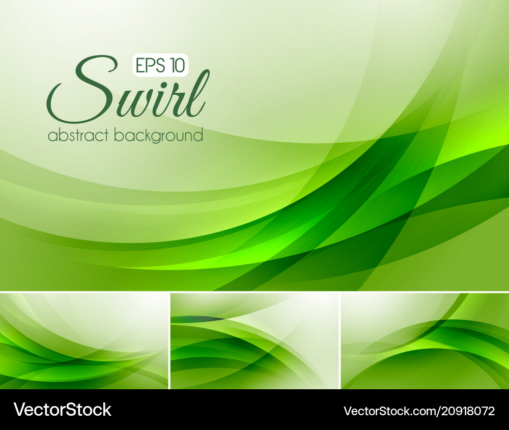 Abstract Swirl Background vector image