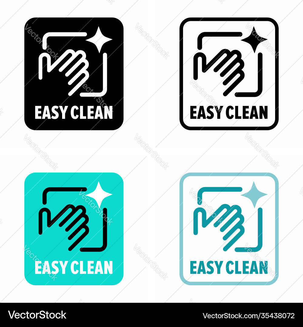 Easy clean item property surface agent wipes Vector Image