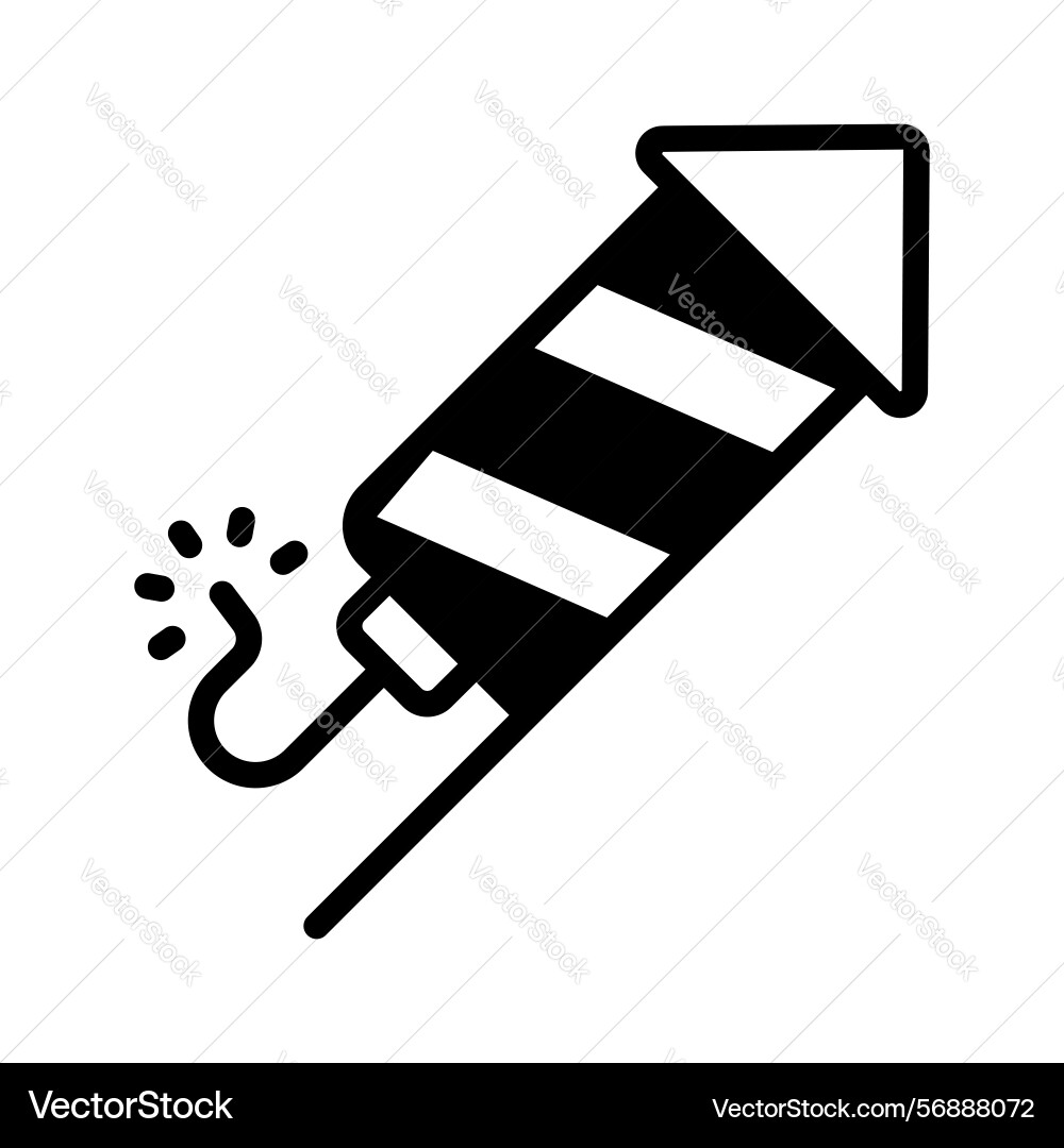 Firecracker Vector Image