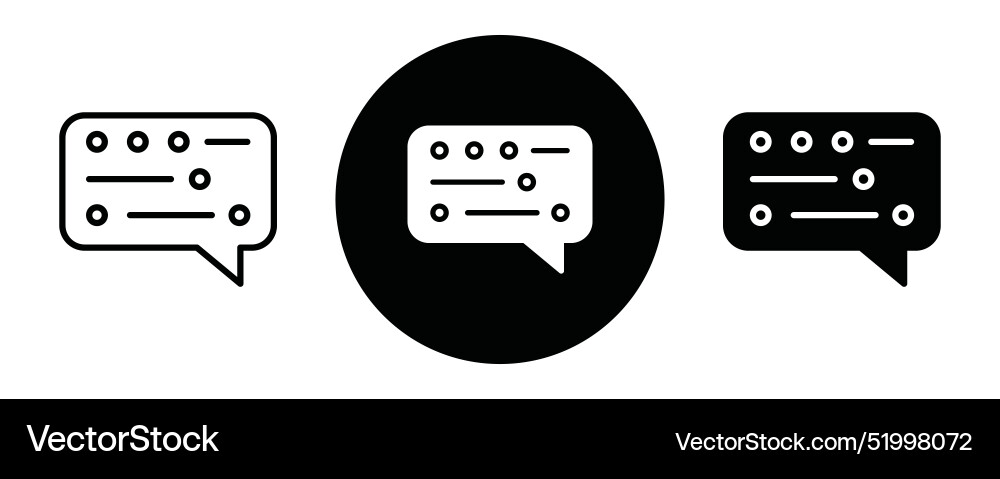 Morse code outline icon collection or set Morse code outline icon collection or set vector image