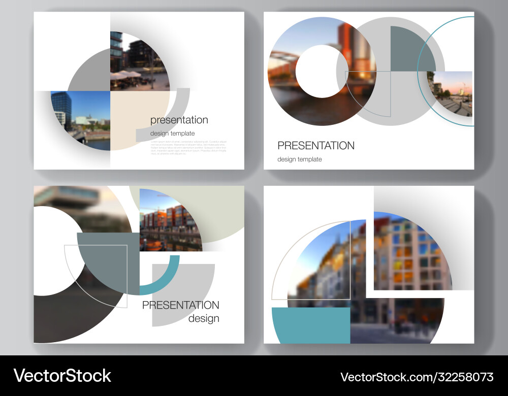 Layout presentation slides design Layout presentation slides design Vector Image