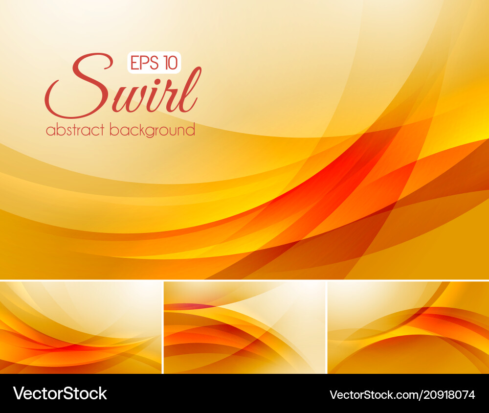 Abstract Swirl Background Vector Image
